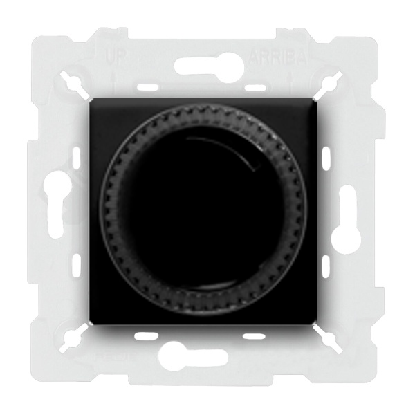  Светорегулятор поворотный 500 Вт Fede Vintage Porcelain Черный (в сборе)